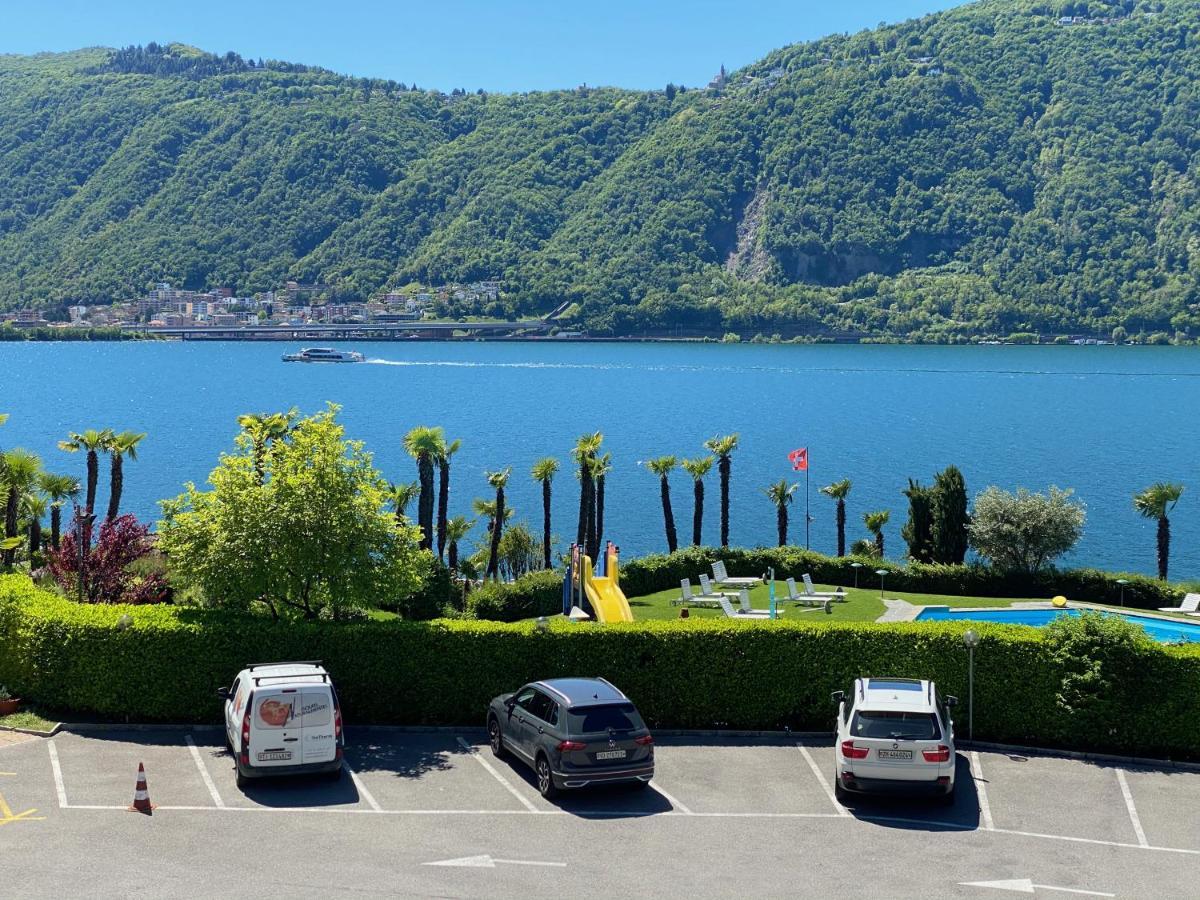Holiday On The Lake Lugano Bissone Extérieur photo